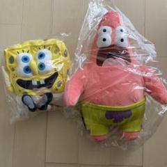 ユニクロ スポンジボブ パトリック セット ぬいぐるみ 人形