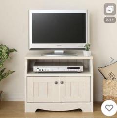 ホワイト　テレビ台 ニトリ　リズバレー　年末までに処分します テレビ台(ローボードリズバレーSLMN42V) | ニトリネット【公式