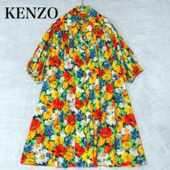 超レア‼️KENZO エルカ期✨ ヴィンテージワンピース　花柄ワンピース ドレス 超レア‼️KENZO エルカ期✨ ヴィンテージワンピース 花柄