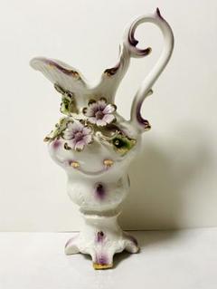 美品 】高さ27㎝ イタリア製 BASSANO 陶器製 フラワーベース花瓶