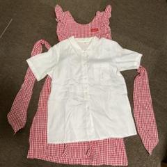 【値下げ】ラケル 制服 エプロン レイチェルドレス+カッターシャツ 2025年最新】ラケル エプロンの人気アイテム - メルカリ