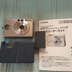 【動作確認済み】CANON IXY DIGITAL200a PC1022 Canon IXY DIGITAL 200A キヤノン オールドコンデジ