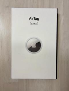 開封済未使用に近い】Apple AirTag 4パック - メルカリ