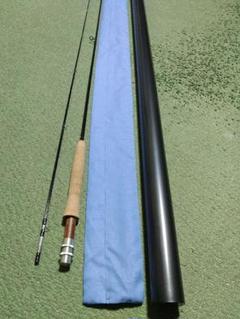 良品TROUT BUM フライロッド ケース及びクロスバック付き8.6f#5