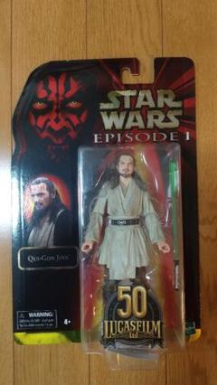 未開封スターウォーズブラックシリーズ50周年クワイガンジン