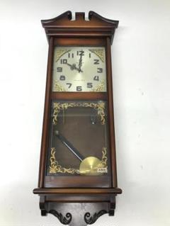 愛知時計製 置き時計AICHI 7JEWELS 14DAY ウエストミンスター