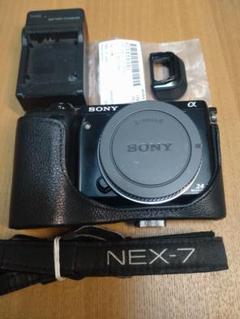 SONY NEX-7 ショット数14503枚 ボディケース付き SONY NEX-7 ショット数14503枚 ボディケース付き - メルカリ