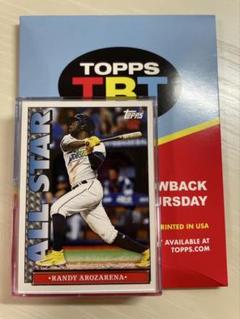 2021 AL新人賞のランディーアロサレーナRC AUです。 2022 Panini Mosaic MLB Baseball Randy Arozarena 2021 Rookie