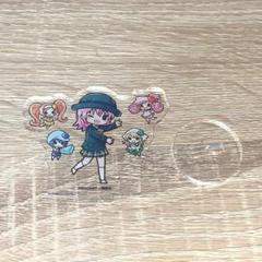 しゅごキャラ！ 日奈森あむ グラフアート 幼稚園ver. アクリルぷちスタンド