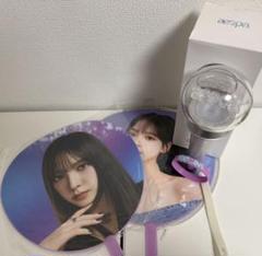 aespa ペンライト（箱無し）、うちわ、ラバーバンド カリナ
