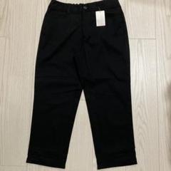 新品タグ付き* ESSEME 七部丈パンツ 黒のサムネイル