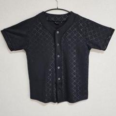 Blvck Paris MONOGRAM BASEBALL SHIRTS