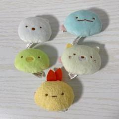 すみっコぐらし フェイスぬいぐるみ　ヘアピン すみっコぐらし フェイスぬいぐるみヘアクリップ ヘアピン
