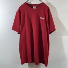 T-164 Jerzees Tシャツ L Kenny刺繍 レッド
