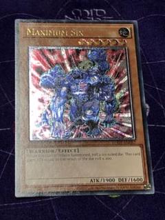 遊戯王【英語版】『美品』マキシマム・シックス 1st レリーフ❗️ 英語版】マキシマム・シックス 復刻版 アンリミ EU レリーフ