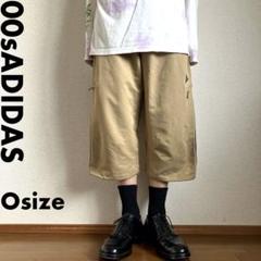 00s OLD adidas Oサイズ バギーカーゴショートパンツ 極太 Y2K 00s OLD adidas Oサイズ バギーカーゴショートパンツ 極太 Y2K