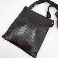50%OFF 極美品✨JRA認定 ショルダーバッグ 最高級リアルクロコダイル バッグ