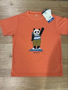 【新品】モンベル ×マーキーズ　コラボ　Tシャツ 150 完売品　登山パンダ