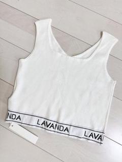 LAVANDA ラバンダ ロゴテープタンクの通販 by shop｜ラクマ