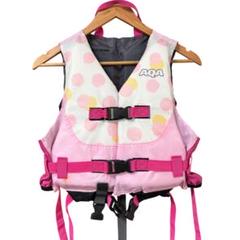 子ども用　AQA ライフジャケット ピンク