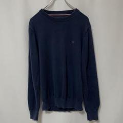 N-2608 TOMMY HILFIGER 古着 コットンニット セーター M