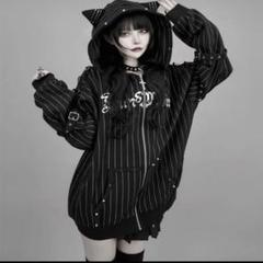 イ*す様 Dimmoire Evil Cat パーカー グレー DimMoire ディムモアール Evil Catパーカー Gray - メルカリ