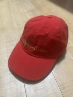 Polo Ralph Lauren 赤 キャップ