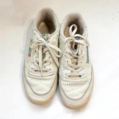Reebok クラブC ホワイトスニーカー