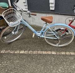 【引渡し希望】ダイワサイクル22インチ　子供用自転車 水色 楽天市場】((ポイント5倍☆8/3から))『店舗受取専用商品