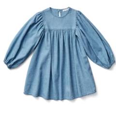 ワンピース soor ploom clementine dress light indigo soor ploom clementine dress light indigo - メルカリ
