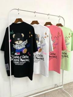 2nd ARCHIVE　ピンク オーバーサイズ Tシャツ　メンズ　レディース