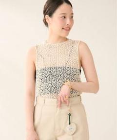 【未使用品/定価19800円】　enricalエンリカ KNIT タンクトップ 未使用品/定価19800円】enricalエンリカ KNIT タンクトップ