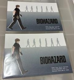 大カプコン展／ポストカード／レオン2枚セット