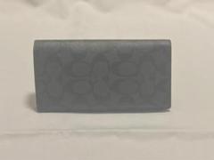 COACH F75013 メンズ 新品未使用 COACH コーチ 財布 長財布 メンズ F75013 CQ/BK PVC