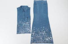 プリーツプリーズ　イッセイミヤケ　セットアップ　プリーツ　綿 PLEATS PLEASE ISSEY MIYAKE - ISSEY MIYAKE プリーツ