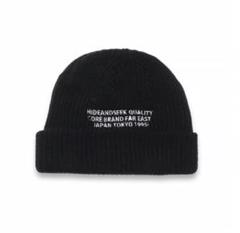 HIDEANDSEEK ハイドアンドシーク ロゴ ニット キャップ Knit Cap ブラック/ブルー 2色展開 2023秋冬新作(HG-111223)