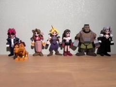 値引き交渉あり！FF7  ポリゴンフィギュア　7種セット FF7 REBIRTH 発売記念くじ D賞ミニフィギュア7体セット G賞 7体