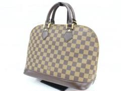 ◇美品 Louis Vuitton ダミエ アルマ ハンドバッグ ブラウン