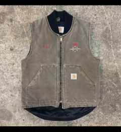 USA製Carhartt カーハート ダック ベスト 星タグ 腰ゴム - メルカリ