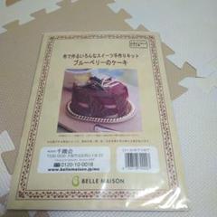 フェリシモ 布でつくるケーキ ／ブルーベリー
