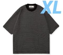 XL everyone border short sleeve tee ボーダー