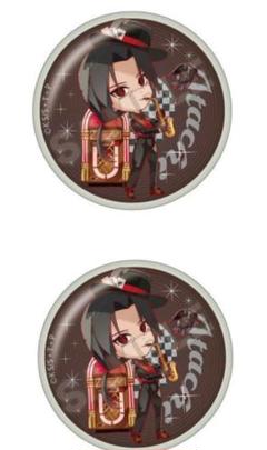 ラスト】ナルト NARUTO うちはイタチ 缶バッジ 文教堂アニメガ限定