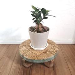 ハンドメイド 丸いフラワースタンド