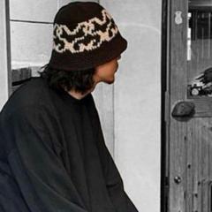 stussy FAIRISLE BUCKET HAT クラッシャーハット　ニット stussy FAIRISLE BUCKET HAT ニットハット クラッシャー