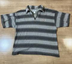 90s USA製 オンブレ ボーダー ポロシャツ O.G WEAR 西海岸