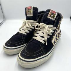 VANS ハイカットブラック/ネイビー USA 90S 90年代 ヴィンテージ VANS ハイカットブラック/ネイビー USA 90S 90年代 ヴィンテージ