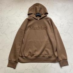 エスマックスマーラ SAPORE hoodie パーカー L キャメルブラウン