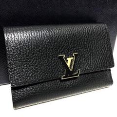 未使用品！LV【ルイ ヴィトン】M61249 カプシーヌ トリヨンレザー 長財布