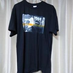 王756号プリント 黒 Tシャツ
