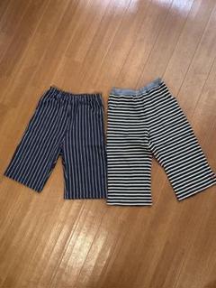 ストライプ柄ハーフパンツ 150cm